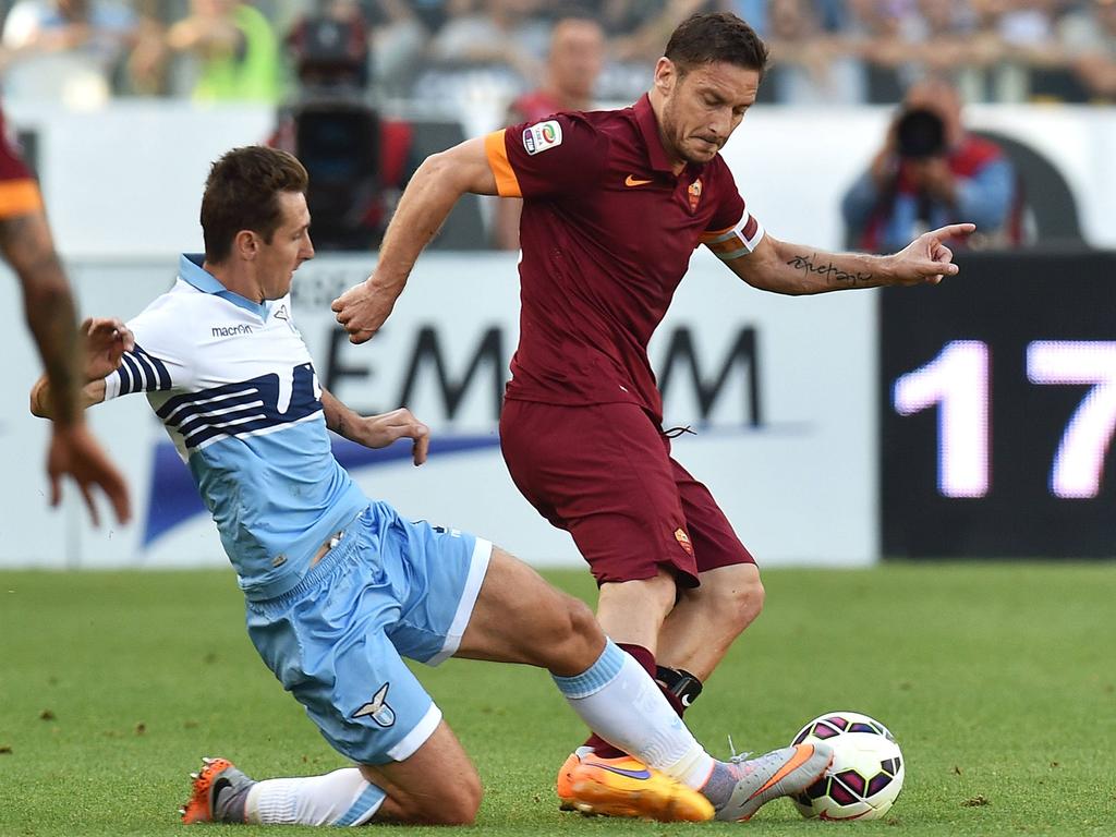 Klose und Totti stehen vor ihrem letzten Derby della Capitale Klose und Totti stehen vor ihrem letzten Derby della Capitale