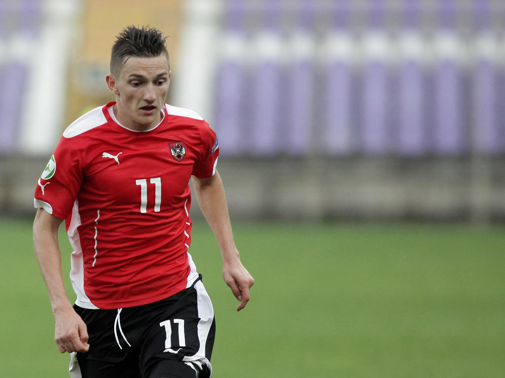 ManCity-Legionär Sinan Bytyqi erzielte den zweiten Treffer für Österreich