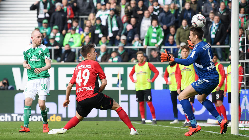 Davy Klaassen erzielte für Bremen das 1:0