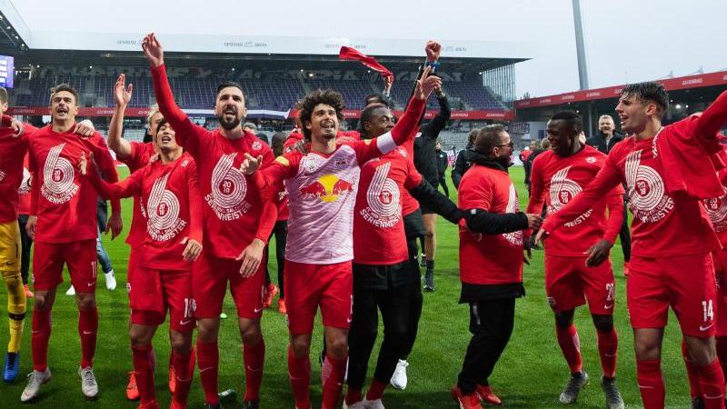 Red Bull Salzburg nimmt nächstes Jahr zum ersten Mal an der Champions League teil Red Bull Salzburg nimmt nächstes Jahr zum ersten Mal an der Champions League teil
