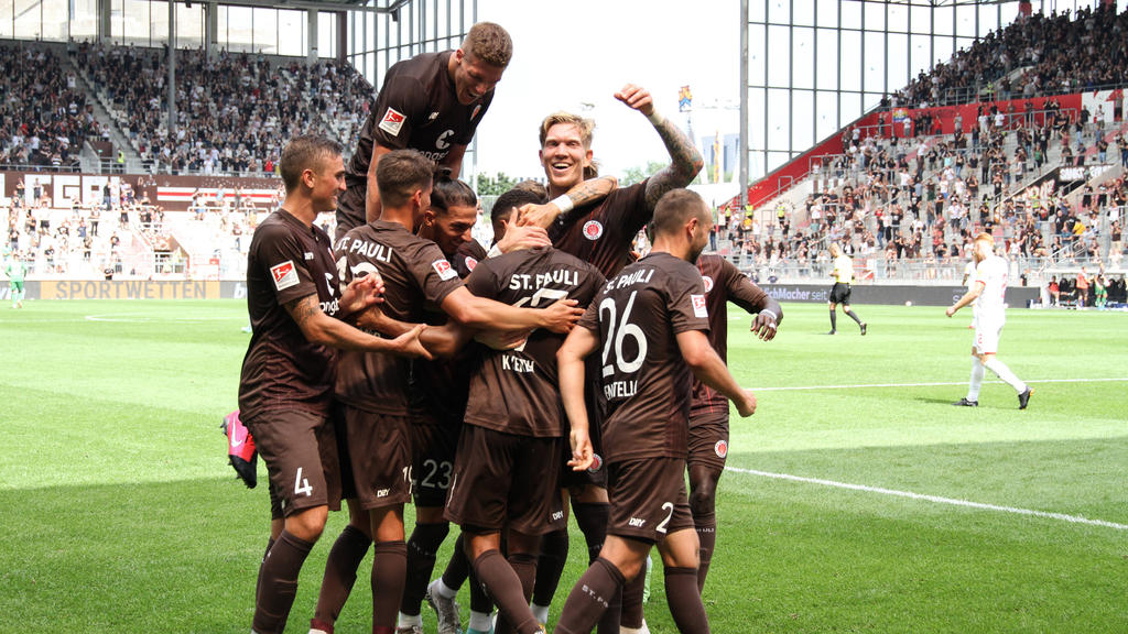 Der FC St. Pauli ist glänzend in die neue Saison gestartet