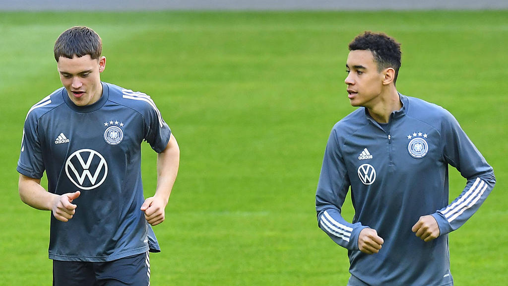 Zwei der aktuell größten Talente Deutschlands: Florian Wirtz (l.) und Jamal Musiala Zwei der aktuell größten Talente Deutschlands: Florian Wirtz (l.) und Jamal Musiala