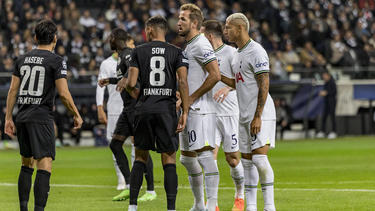 Kein Sieger zwischen Eintracht Frankfurt und Tottenham Hotspur