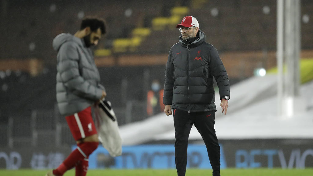 Mohamed Salah (l.) ist beim FC Liverpool angeblich unzufrieden