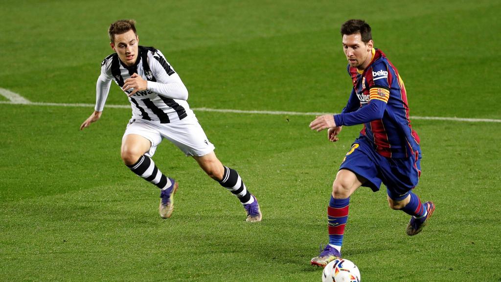 Lionel Messi erzielte das goldene Tor für den FC Barcelona