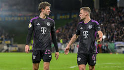 Thomas Müller und Joshua Kimmich stehen beim FC Bayern in der Kritik