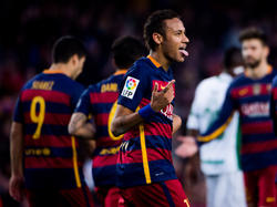 Neymar consiguió el último gol del Barça en el 4-0 sobre el Granada. (Foto: Getty)