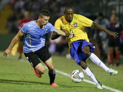 Brasil y Uruguay ya se vieron las caras en el Sudamericano Sub-20 de 2015. (Foto: Imago)