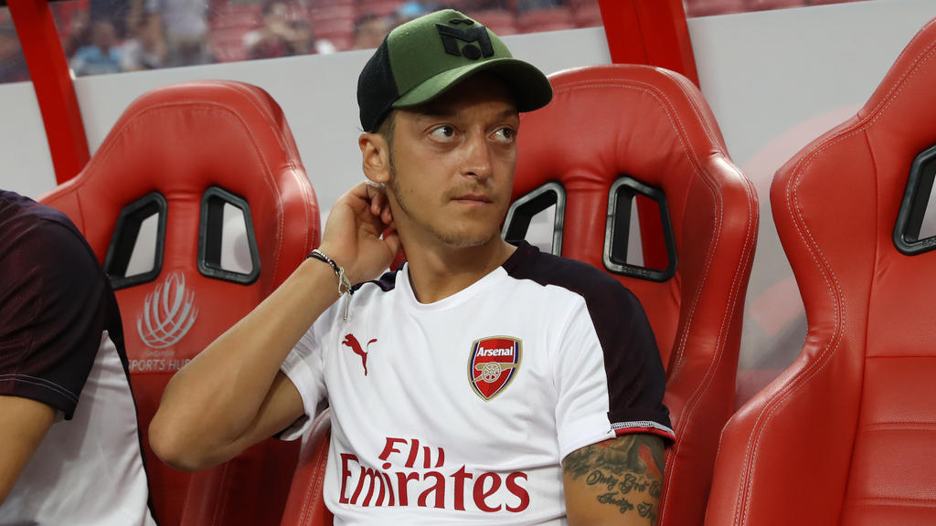 Mesut Özil kommt beim FC Arsenal derzeit nicht zum Zug