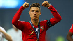 Cristiano Ronaldo gewann mit Portugal die Nations League