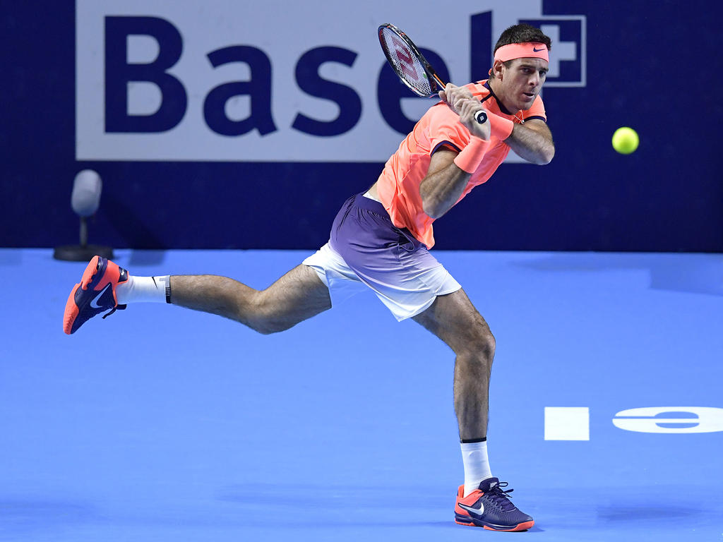 Juan Martin del Potro punktet für Argentinien