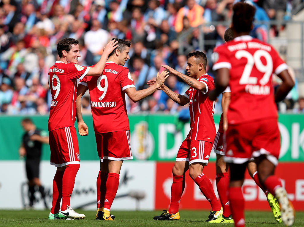 Der FC Bayern zeigte im Pokal eine starke Leistung