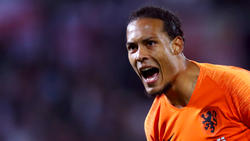 Virgil van Dijk wurde zum besten Spieler Europas gewählt