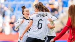 Die DFB-Frauen setzten sich 3:0 gegen Portugal durch