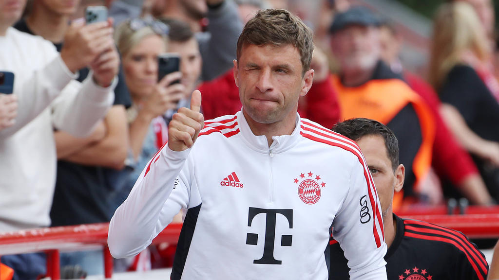 Thomas Müller fehlte in der Startelf gegen Union