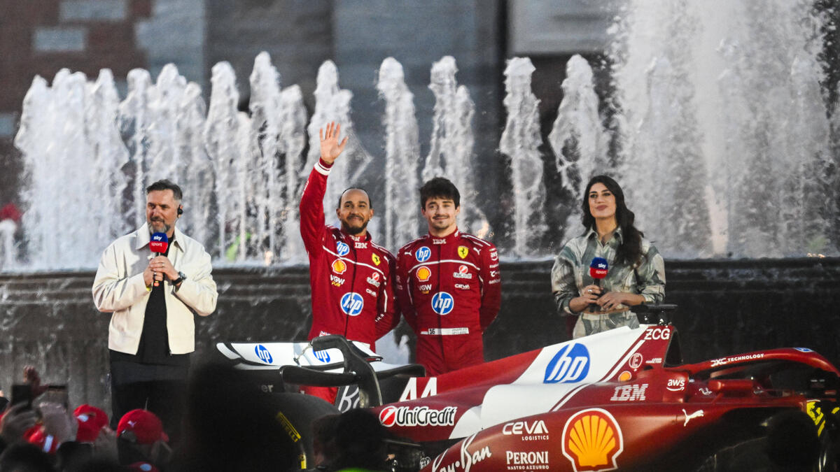 Lewis Hamiltons erster Gegner 2025 heißt Charles Leclerc