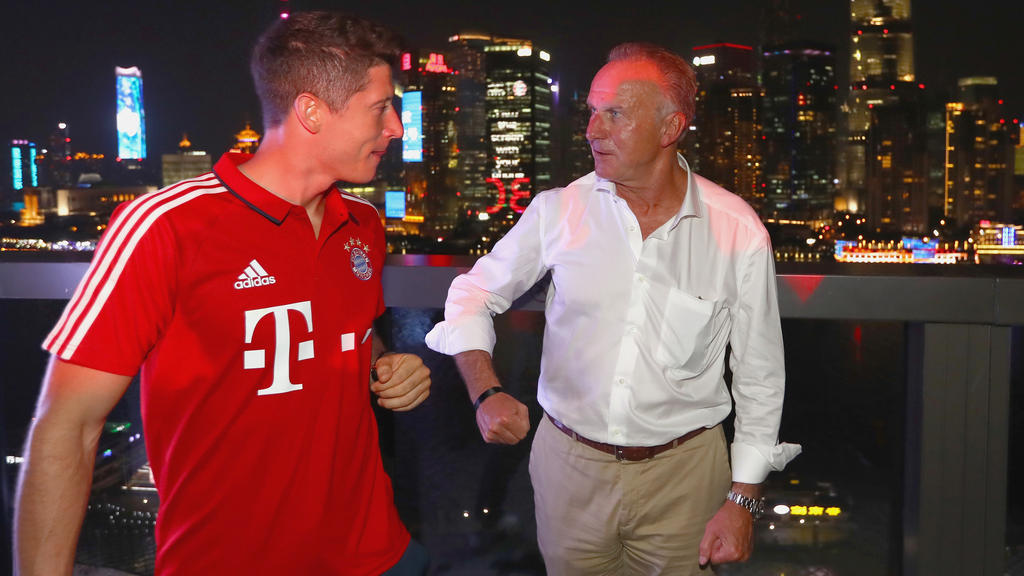 Bayern-Boss Karl-Heinz Rummenigge (re.) hat sich zur Lage beim deutschen Rekordmeister geäußert