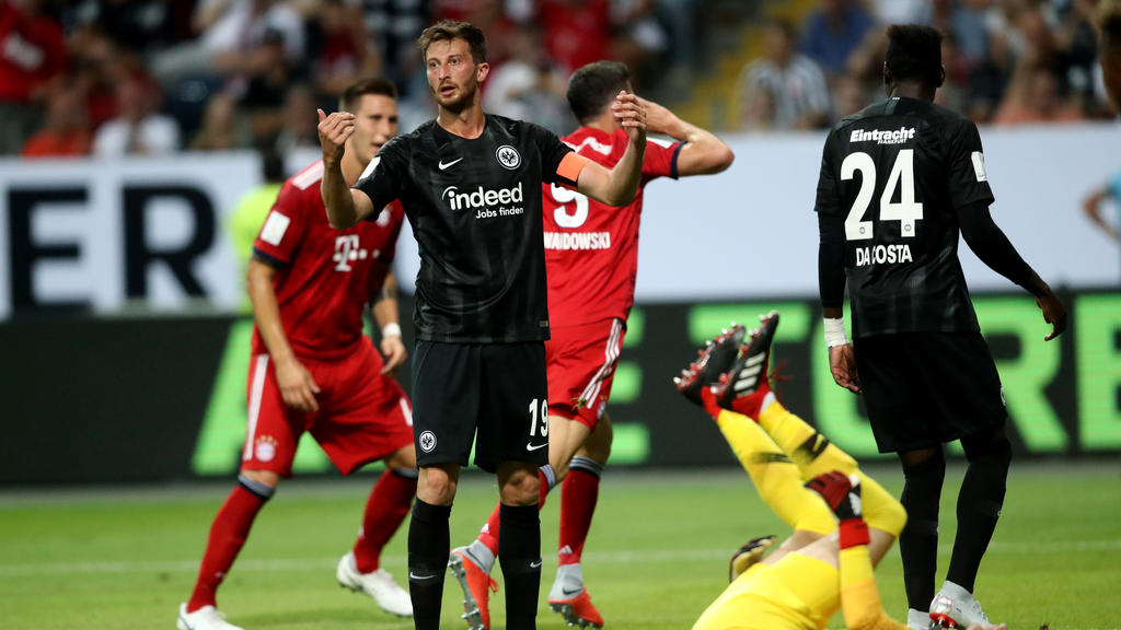 Die Eintracht kam gegen Bayern böse unter die Räder