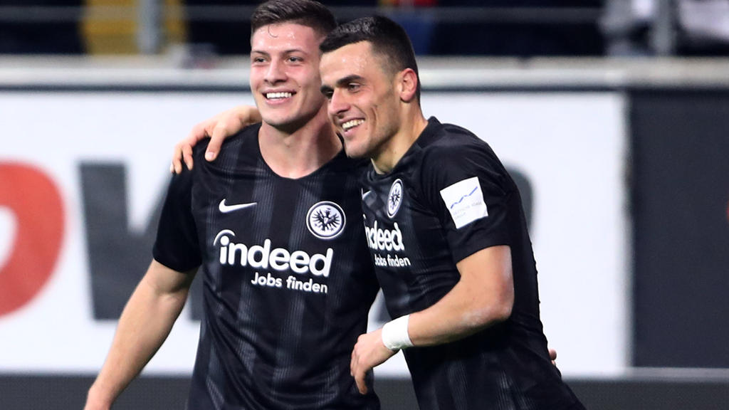 Filip Kostic und Luka Jovic hatten Anteil am Erfolg von Eintracht Frankfurt