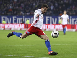 Nicolai Müller vom HSV soll in England heiß begehrt sein