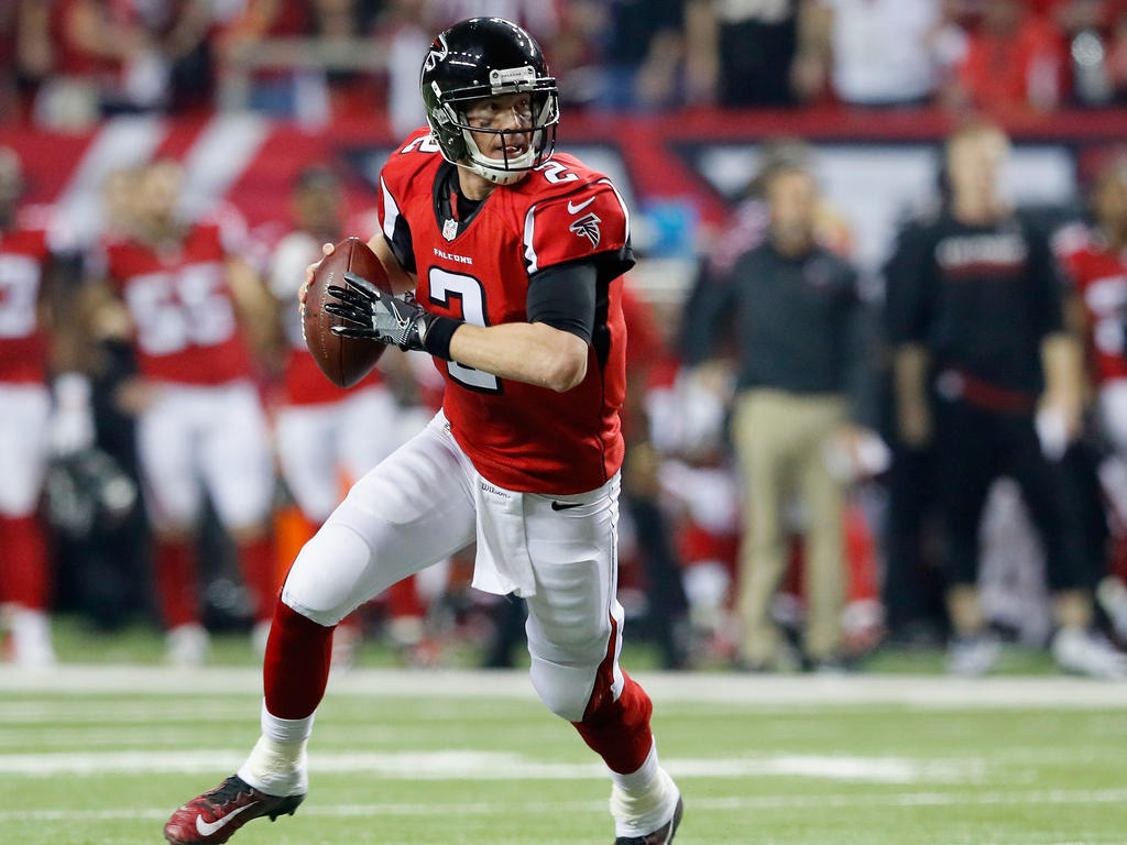 Matt Ryan führte sein Team in das Conference-Finale Matt Ryan führte sein Team in das Conference-Finale