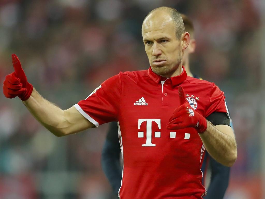 Arjen Robben hat sich mittlerweile mit dem FC Bayern angefreundet
