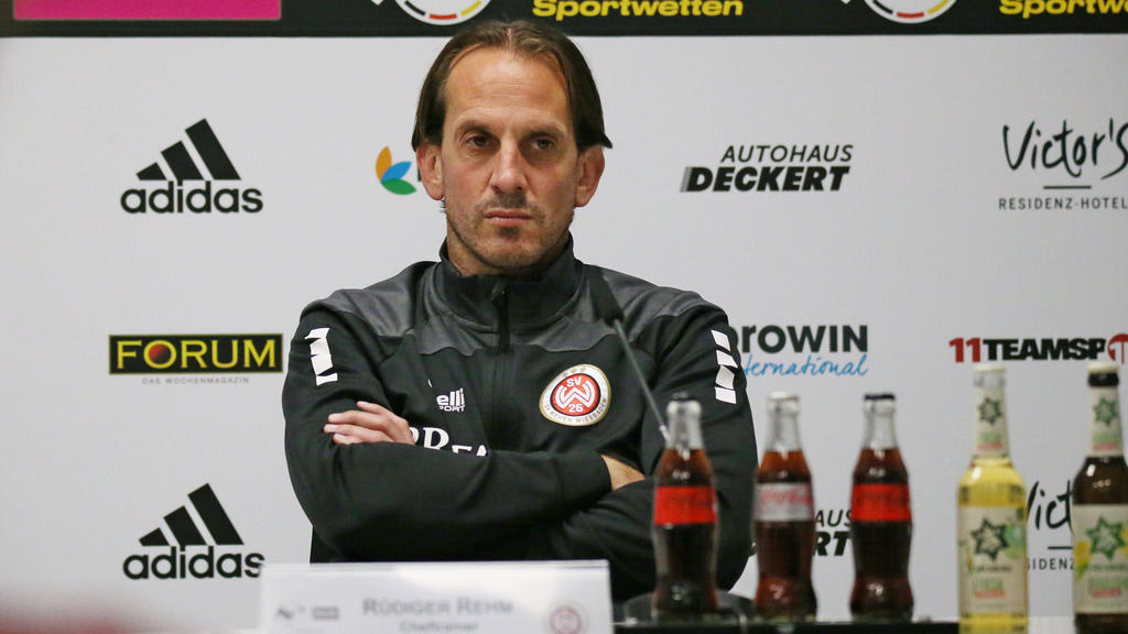 Rüdiger Rehm ist nicht mehr Trainer von Wehen Wiesbaden