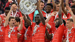 Tanguy Nianzou durfte beim FC Bayern (unter anderem) zweimal die Meisterschaft feiern