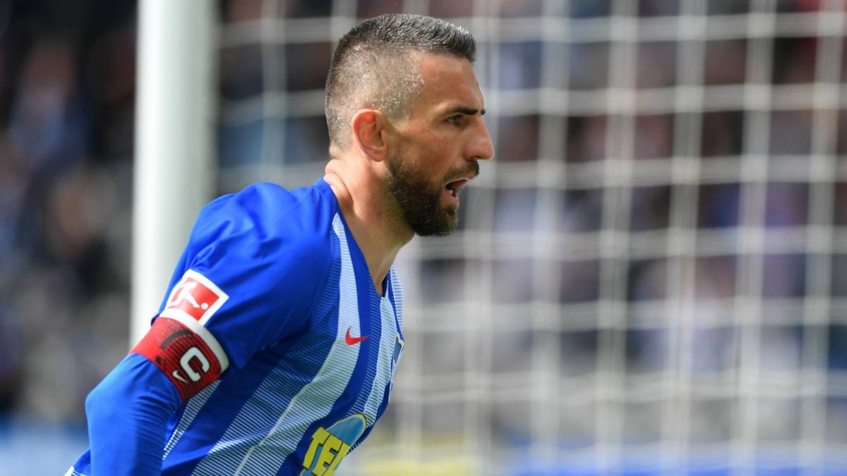 Ibisevic hatte mit Hertha BSC gleich viermal Grund zum Jubeln Ibisevic hatte mit Hertha BSC gleich viermal Grund zum Jubeln