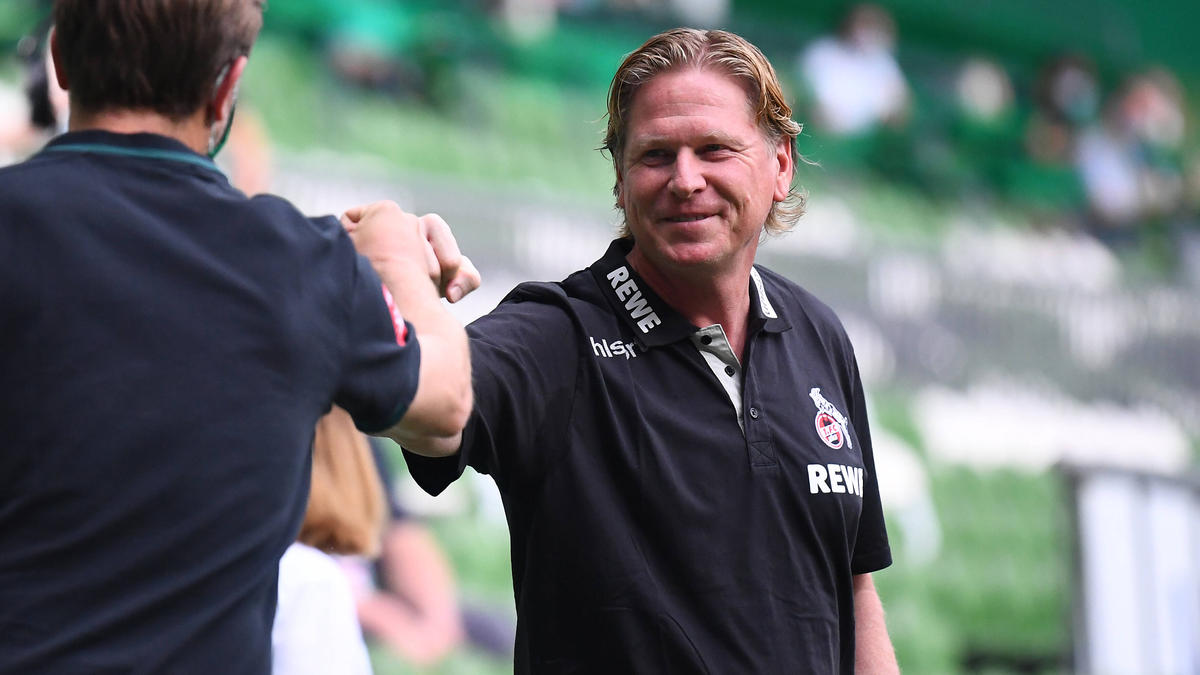 Markus Gisdol soll seinen Vertrag beim 1. FC Köln verlängern Markus Gisdol soll seinen Vertrag beim 1. FC Köln verlängern