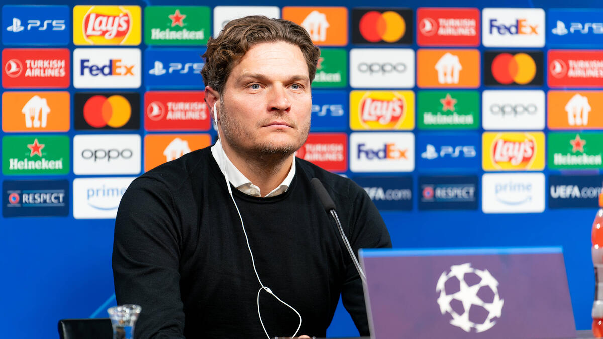 Edin Terzic will mit dem BVB ins Finale der Champions League