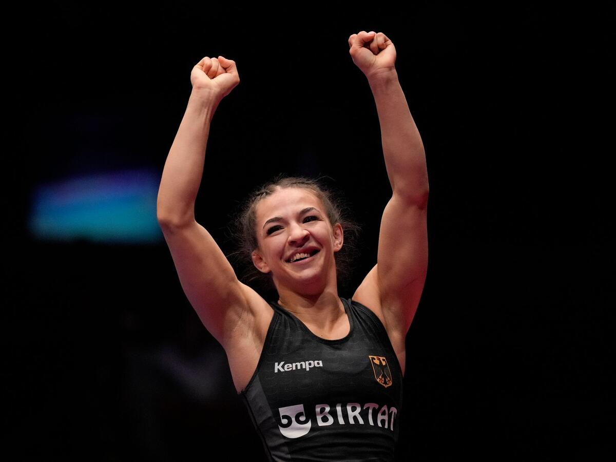 Ringerin Anastasia Blayvas hat sich für die Olympischen Spiele in Paris qualifiziert