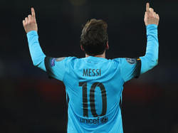 Lionel Messi erzielte die Tore 9.999 und 10.000 für Barça