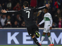 Ronaldo volvió a reencontrarse con el gol frente al Elche. (Foto: Getty)