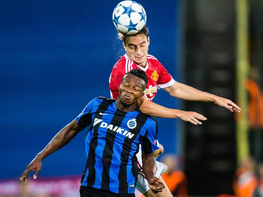 Boli Bolingoli-Mbombo im Dress des Club Brugge