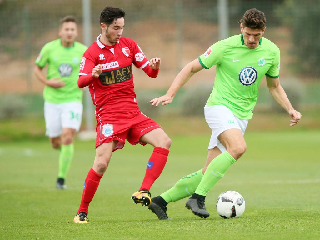 Mario Gomez traf für den VfL Wolfsburg