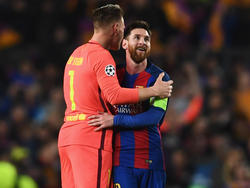 Die Helden des Clásico: Marc-André ter Stegen und Lionel Messi