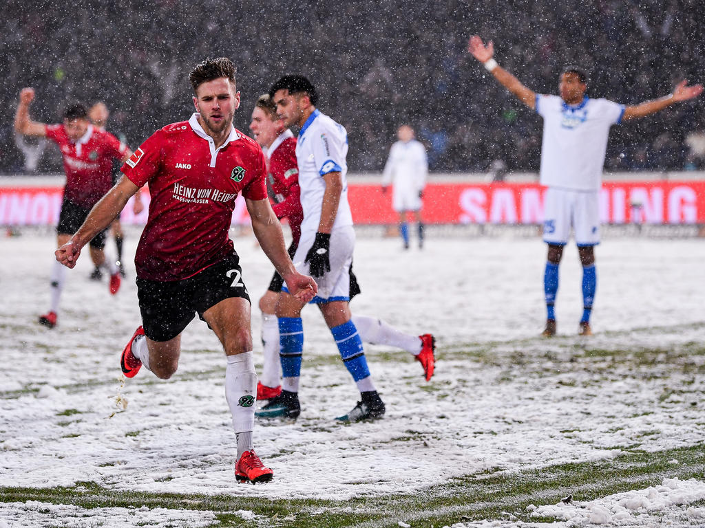 Niklas Füllkrug traf zum zwischenzeitlichen 1:0 für Hannover