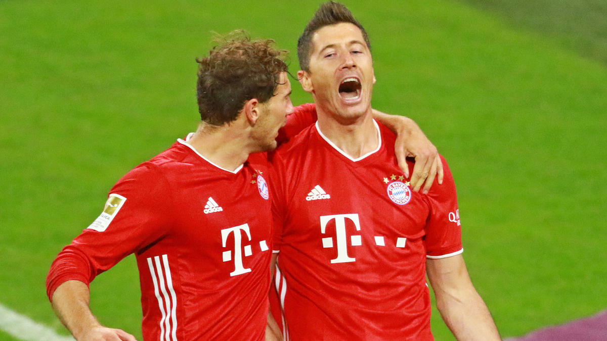 Lewandowski (re.) trifft und trifft und trifft Lewandowski (re.) trifft und trifft und trifft