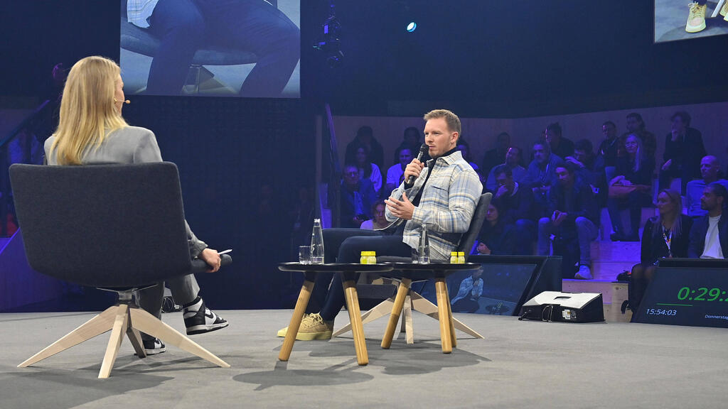 Julian Nagelsmann auf der Sportmesse Ispo in München