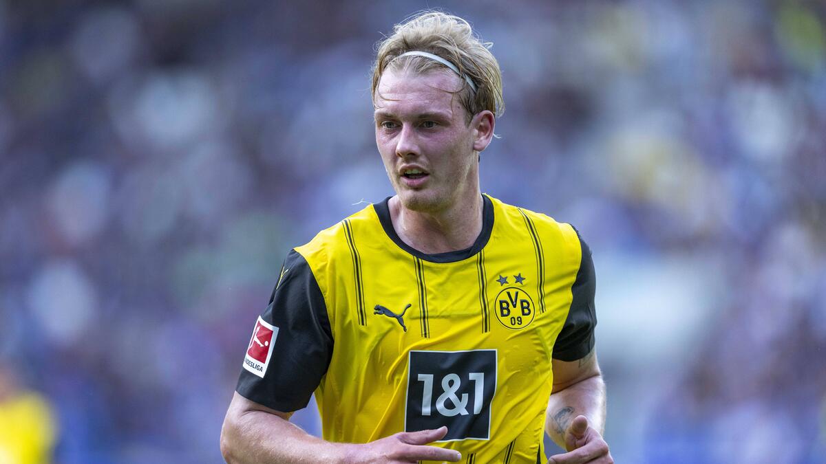 Julian Brandt vào sân cho BVB từ năm 2019