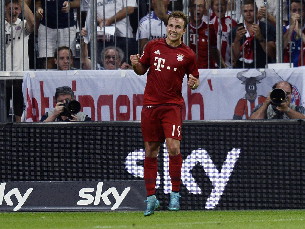 Grund zur Freude: Mario Götze steht vor der Rückkehr nach Dortmund