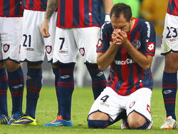 Con la certeza de que Sao Paulo ganaba, el San Lorenzo comenzó a resignarse. (Foto: Imago)