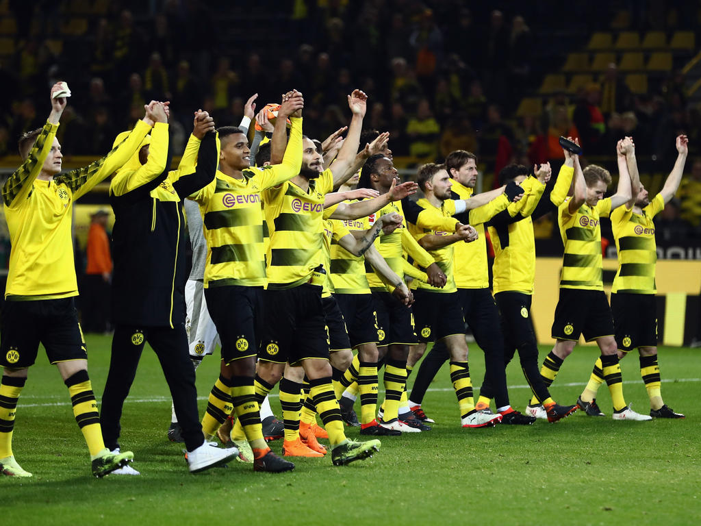 El Dortmund es tercero de la Bundesliga con 45 unidades. (Foto: Getty)