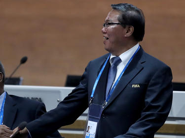 David Chung en el Congreso Extraordinario de FIFA de 2016. (Foto: Getty)