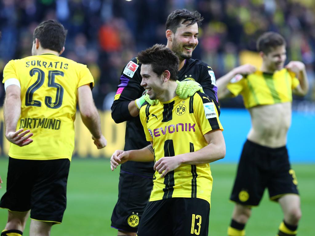 Sokratis (l.) und Raphaël Guerreiro werden dem BVB gegen Hertha wohl fehlen Sokratis (l.) und Raphaël Guerreiro werden dem BVB gegen Hertha wohl fehlen