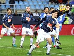 El Málaga atacó más pero tuvo menos puntería. (Foto: Imago)