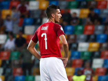 Adrian Grbić, hier im Trikot des österreichischen U21-Teams, schied mit Clermont Foot aus