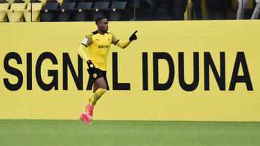Freut sich auf das Spiel mit seinem BVB im Signal Iduna Park: U19-Talent Bynoe-Gittens