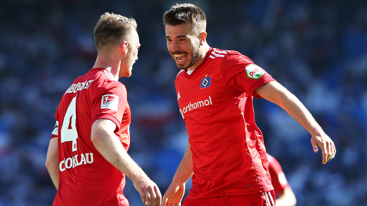 Der HSV fordert Hertha BSC in der Bundesliga-Relegation